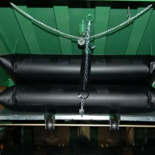 Photo of a pit-style dock leveler.